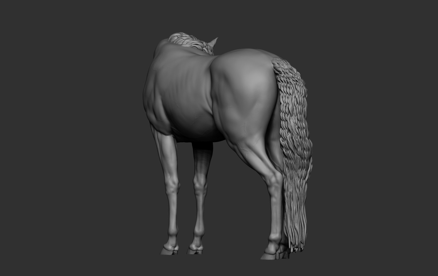 Mare Horse 3D print model_14