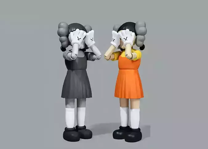 Kaws 2 YOUNG HEE Squid Game Season 2 for Print 3D print model