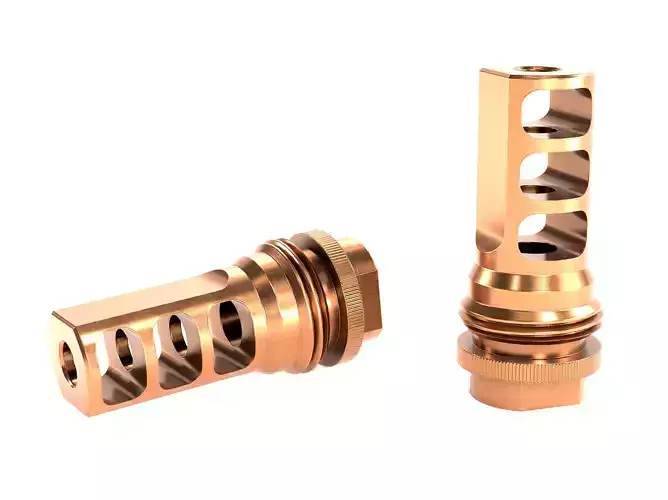 SilencerCo ASR Muzzle Brake Heat Treat