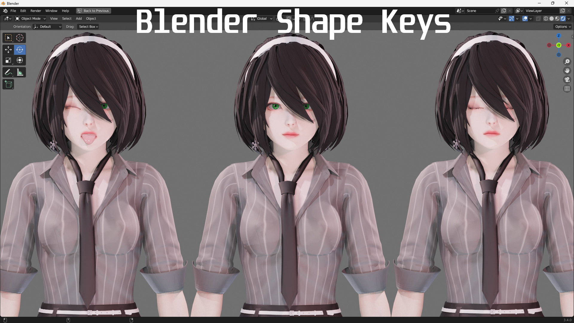 Casual clothes 0020 - Rig -Unreal - Unity - Blender - Animated Low-poly 3D model_6