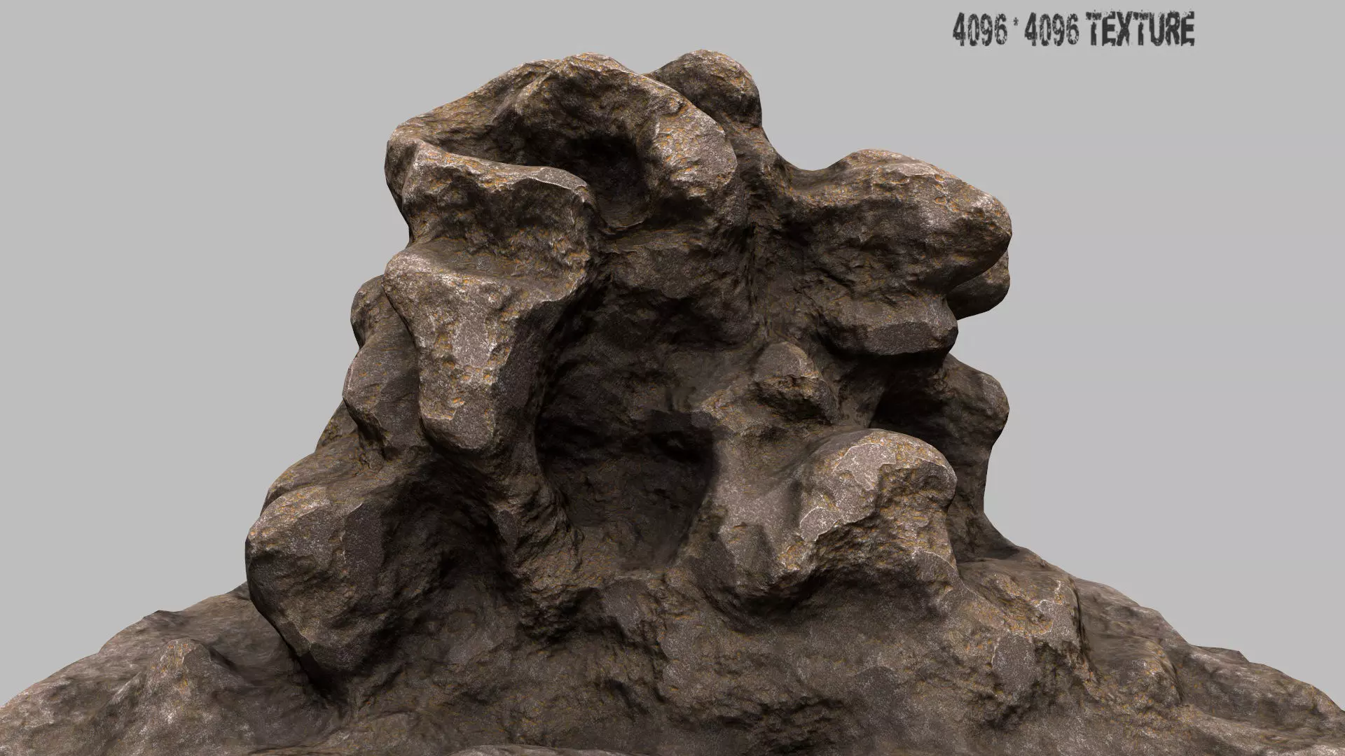Rock Mount 3D model_0