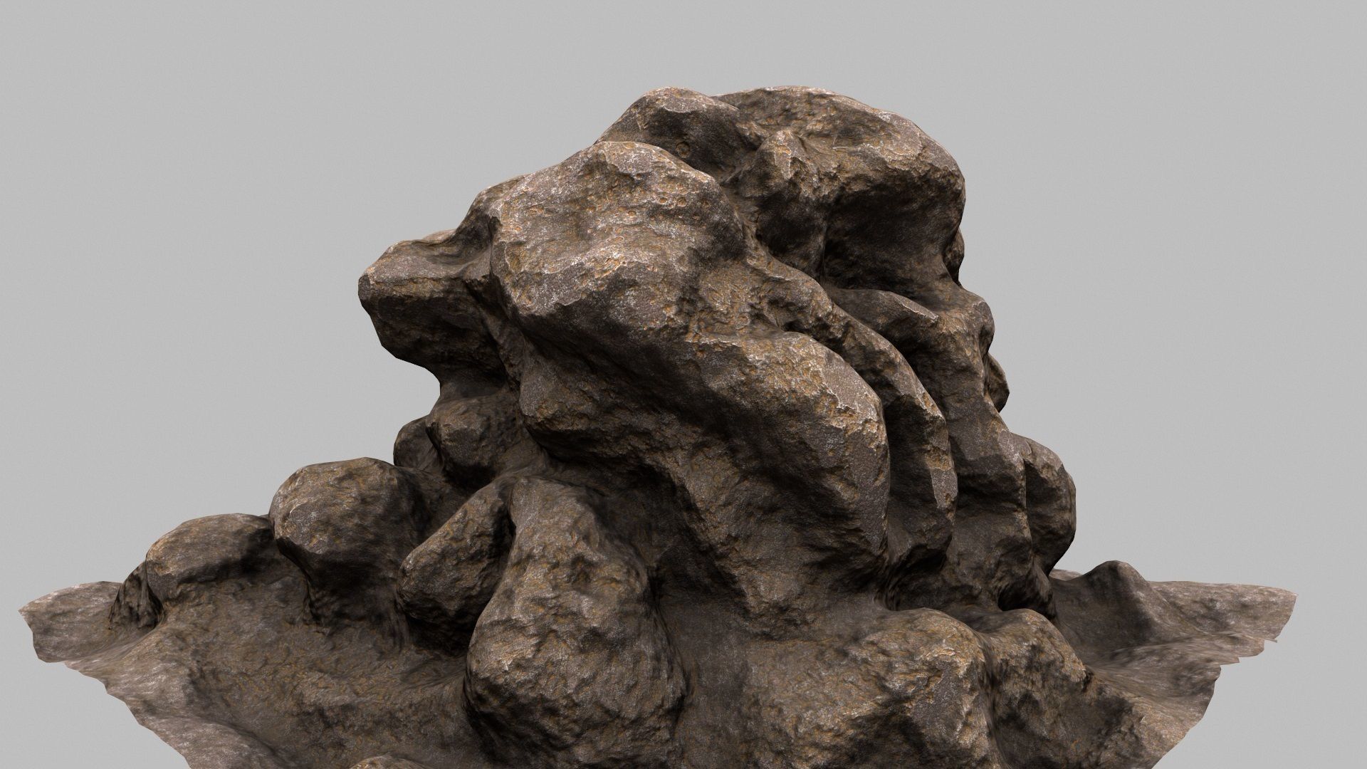 Rock Mount 3D model_6