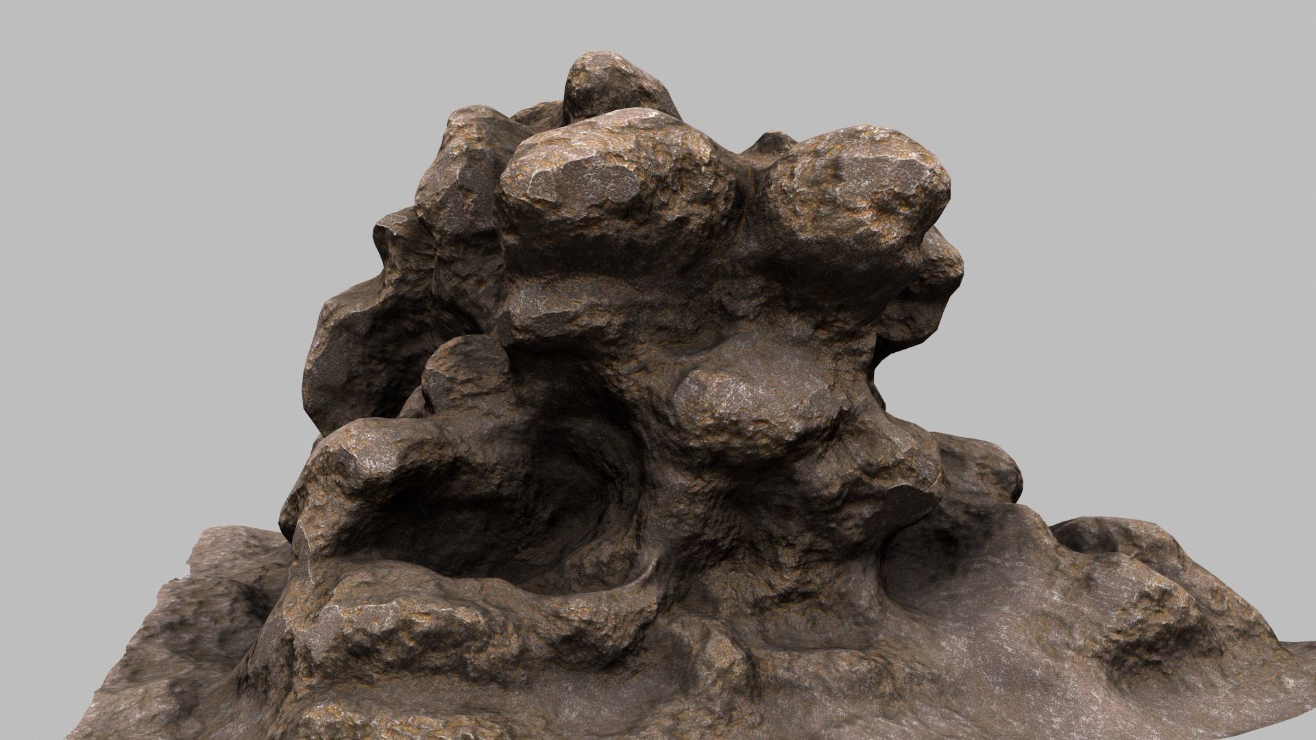 Rock Mount 3D model_8