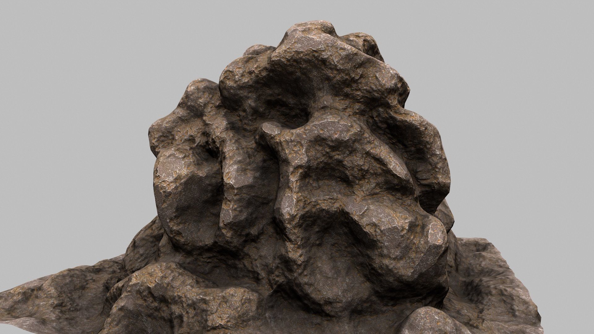 Rock Mount 3D model_4