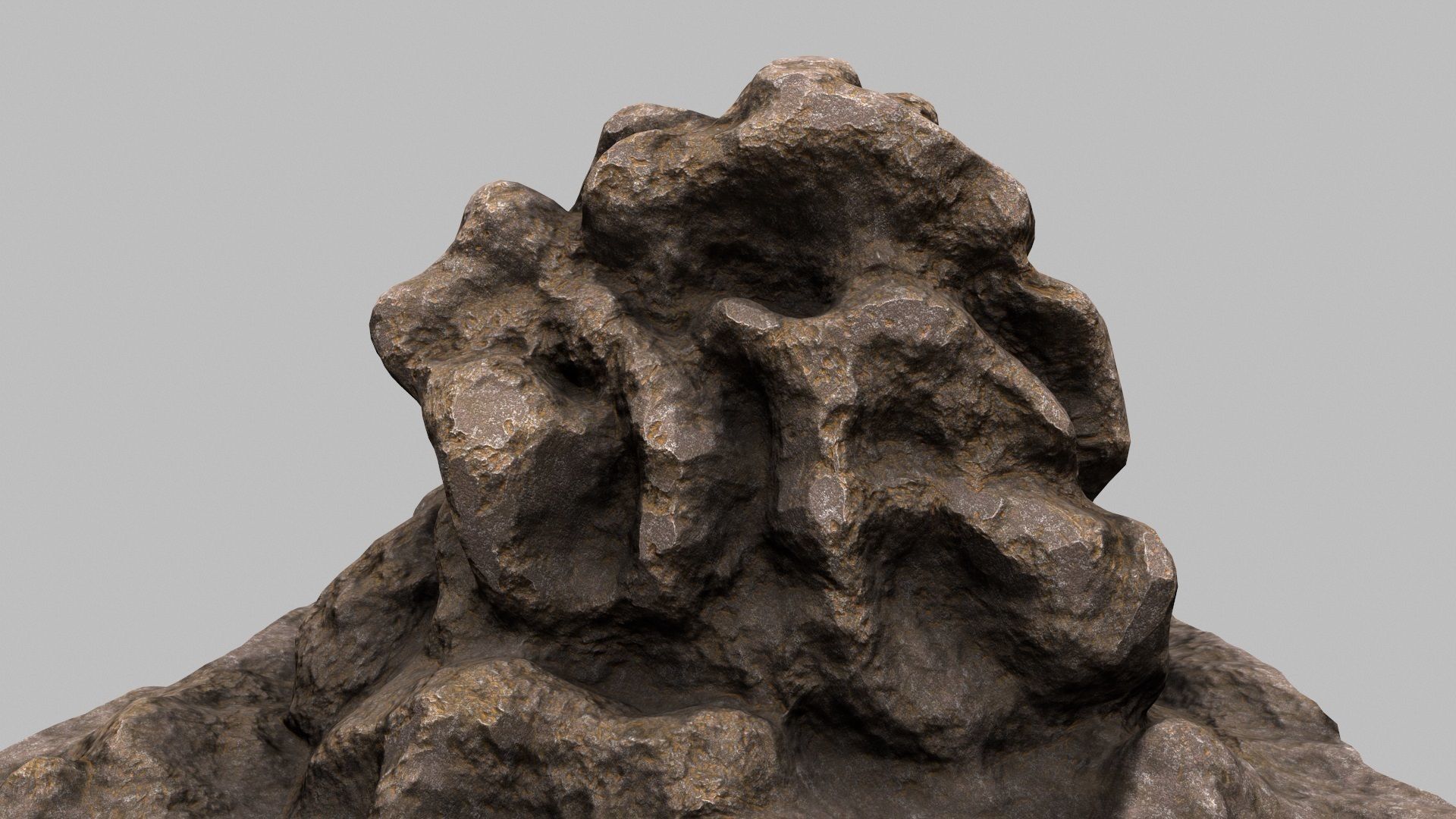 Rock Mount 3D model_1