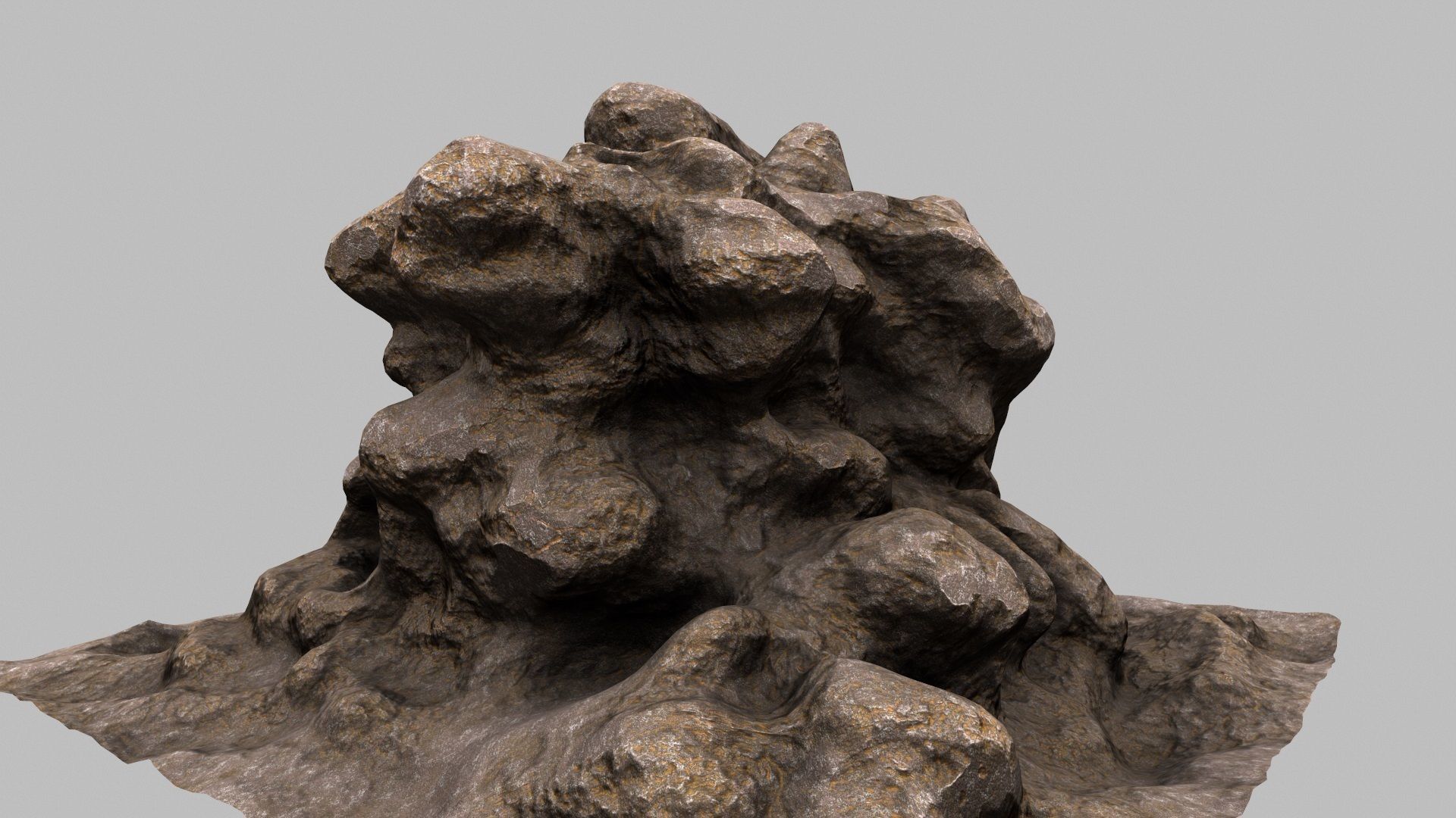 Rock Mount 3D model_9