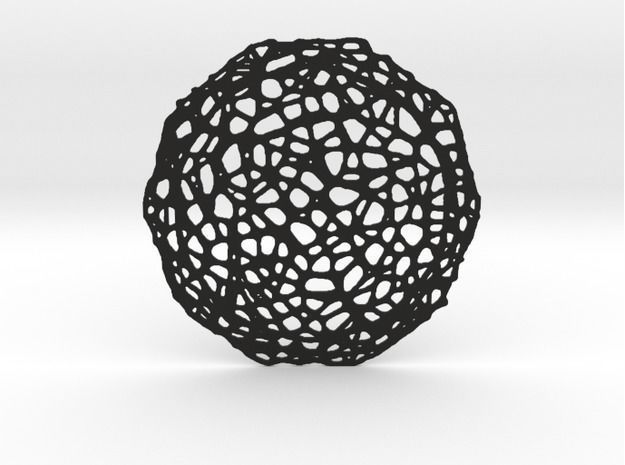 Drink coaster - Voronoi No VII 3D print model