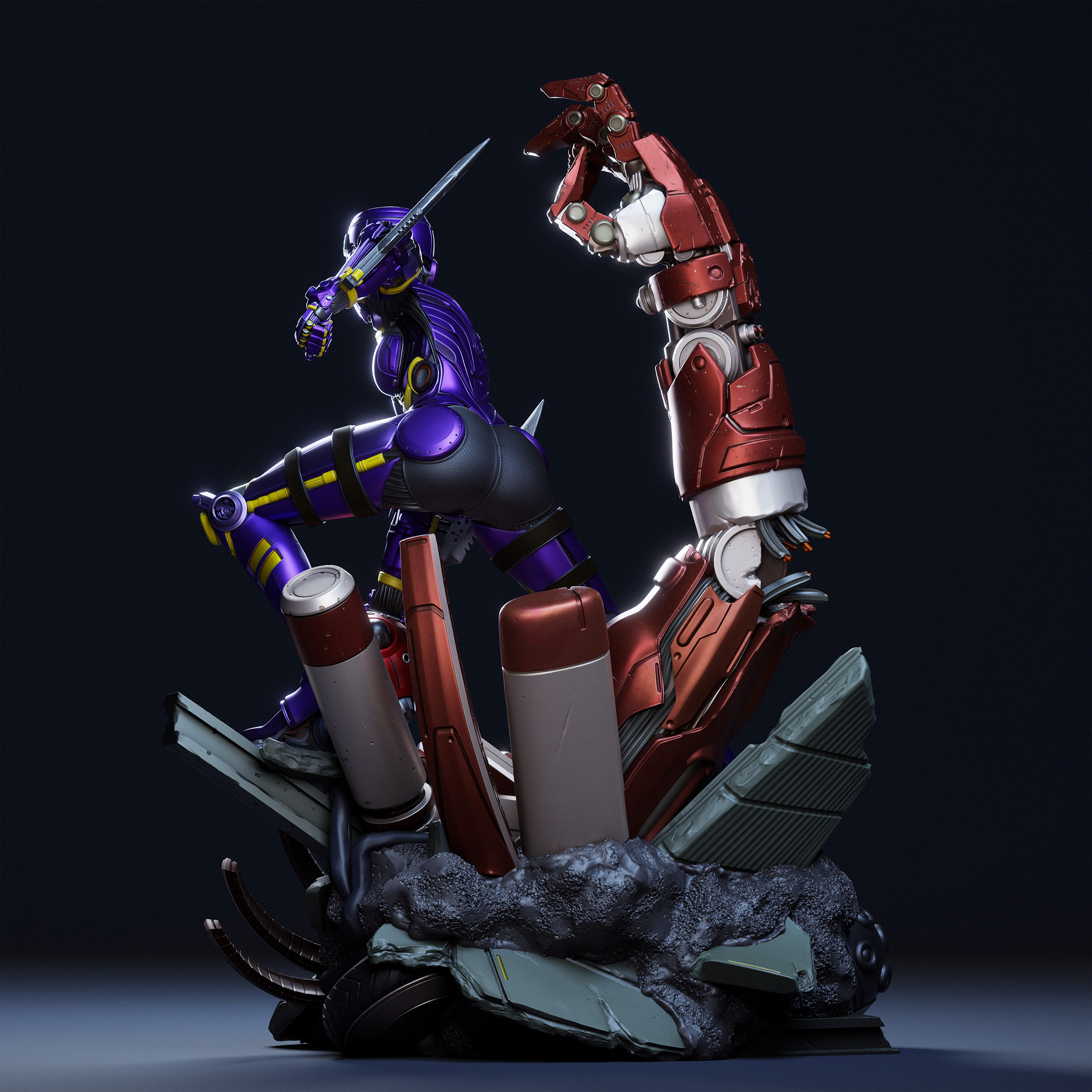 Alita 3D Print 3D print model_13