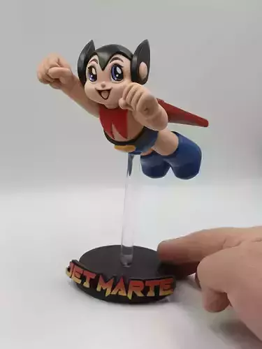 JET MARTE - COLLECTIBLE STATUE 3D print model