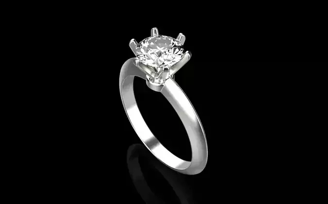 Engagement ring model 1156