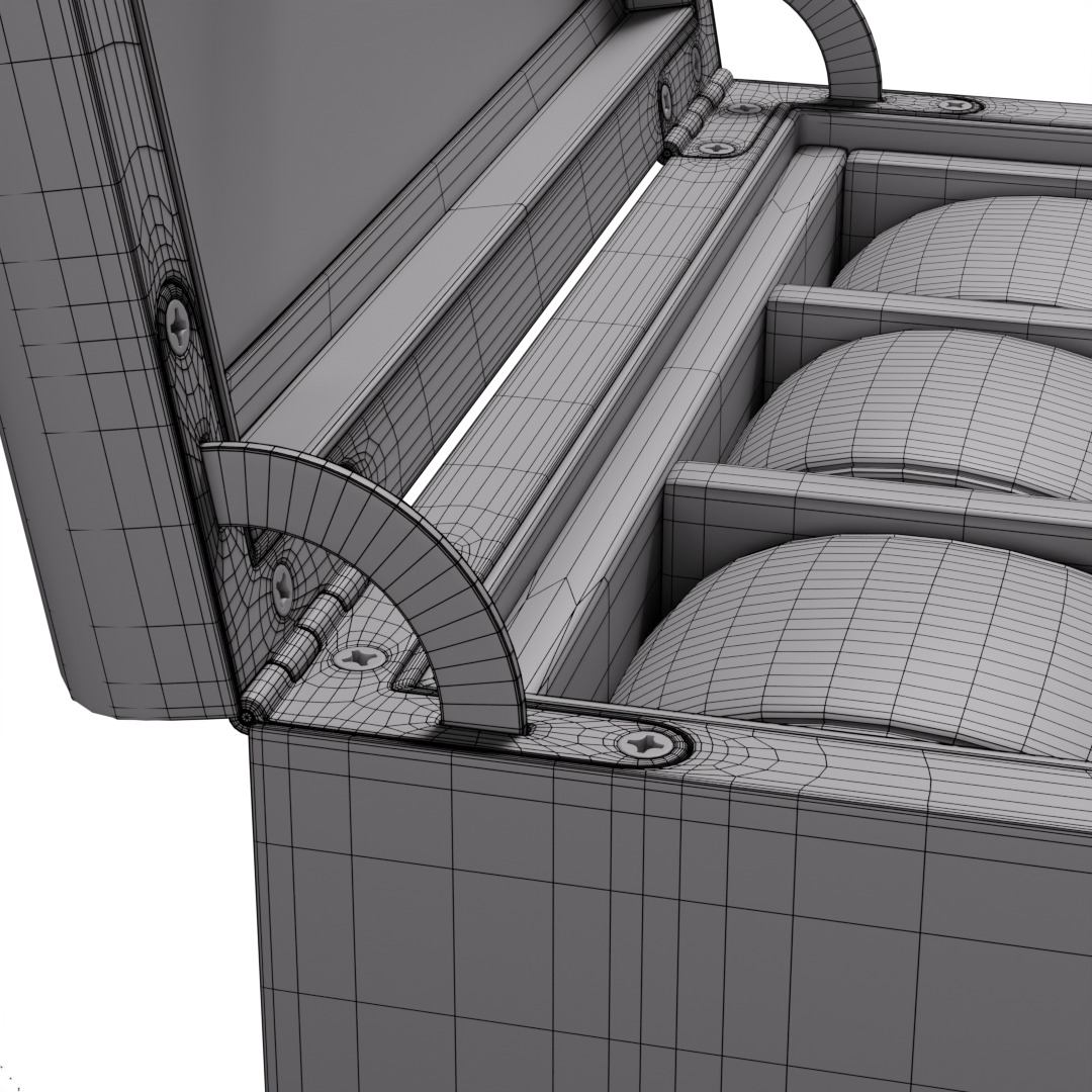 Luxury Watch Box 3D model_5