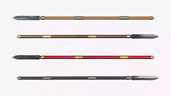 Japanese Spear SU Yari 4 colors