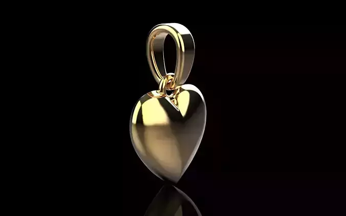 Heart pendant model 1160