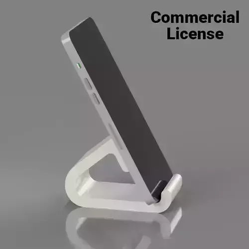 PHONE STAND V3 ROYALTY FREE 3D print model
