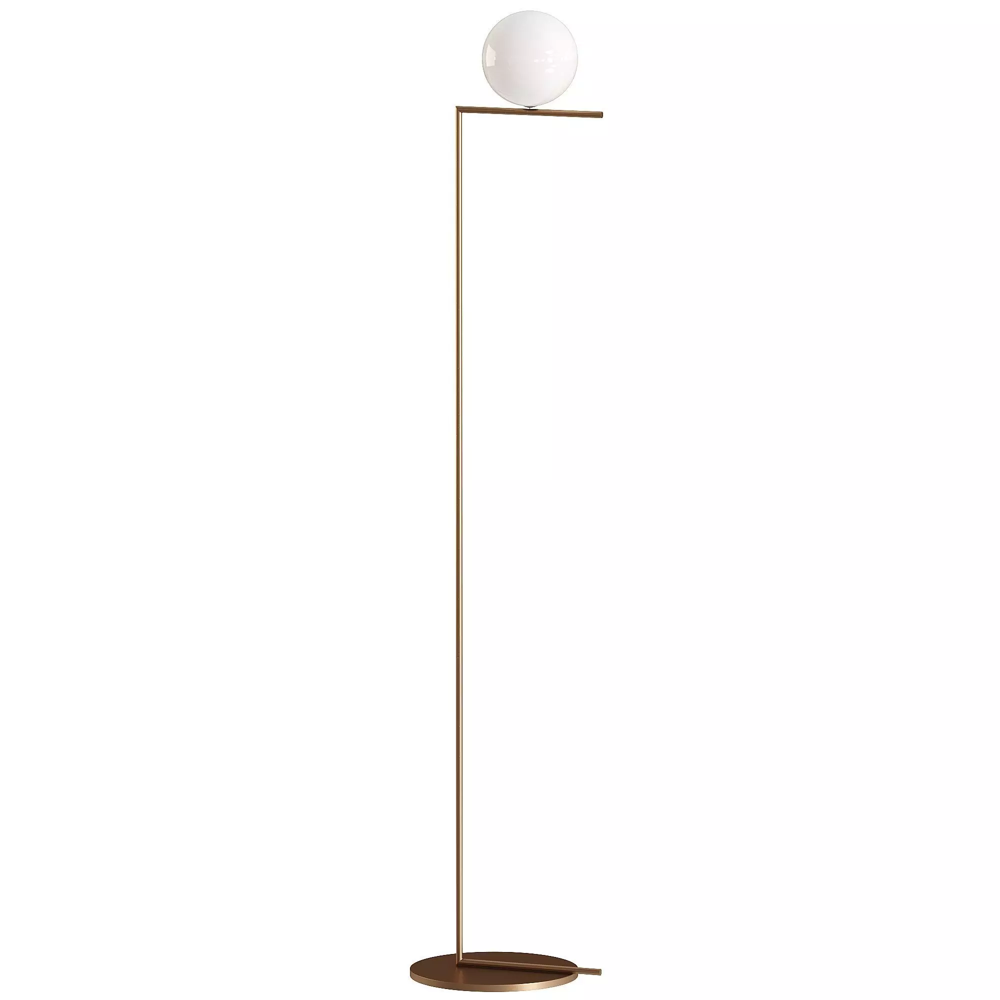 IC floor lamp 3D model_0