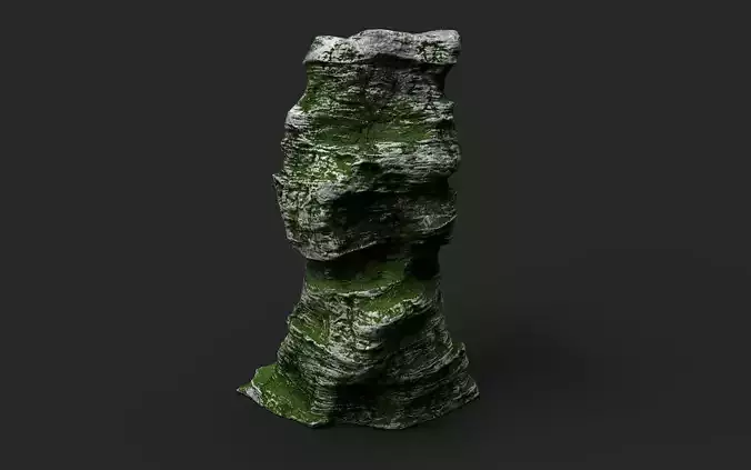 Mossy Cliff Rock 23-1