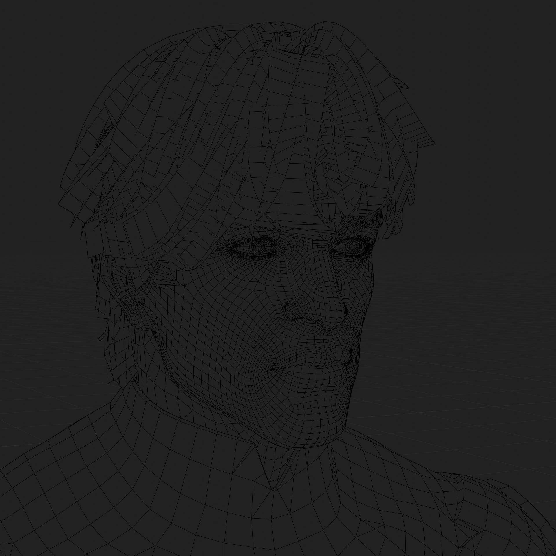 Nightwing 3D Model Jim Lee Fully Rigged PBR FBX Blender OBJ Low-poly 3D model_11