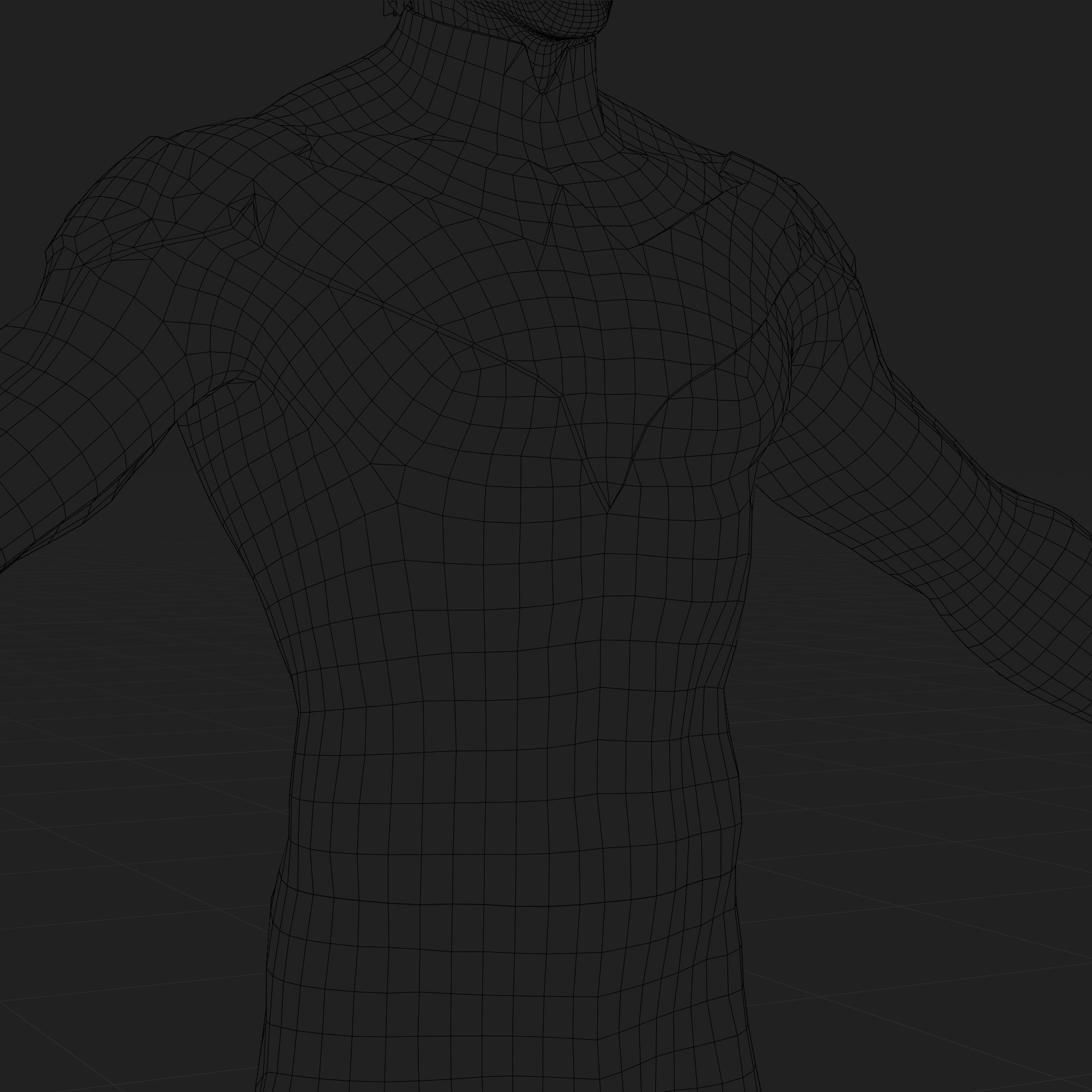 Nightwing 3D Model Jim Lee Fully Rigged PBR FBX Blender OBJ Low-poly 3D model_12