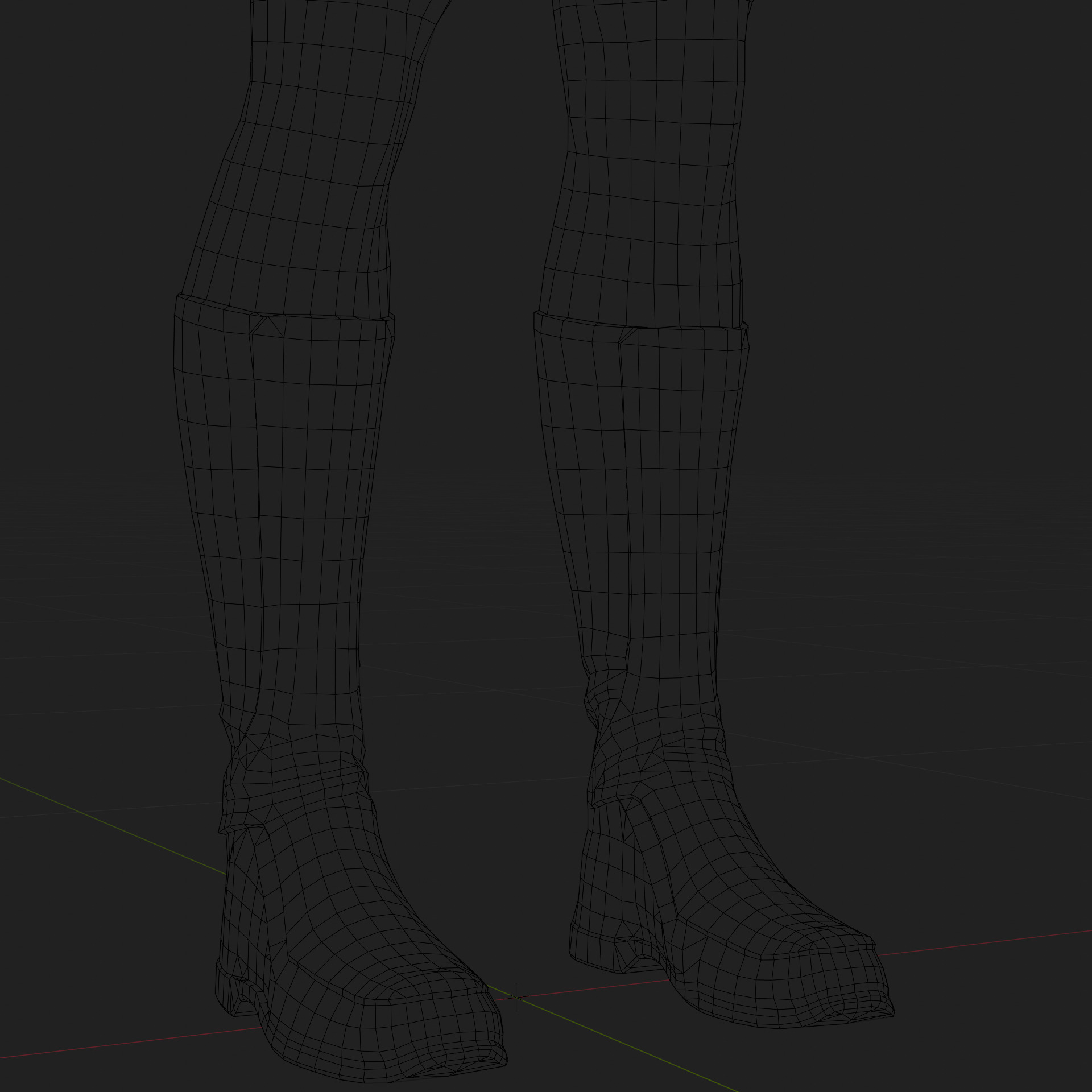 Nightwing 3D Model Jim Lee Fully Rigged PBR FBX Blender OBJ Low-poly 3D model_14