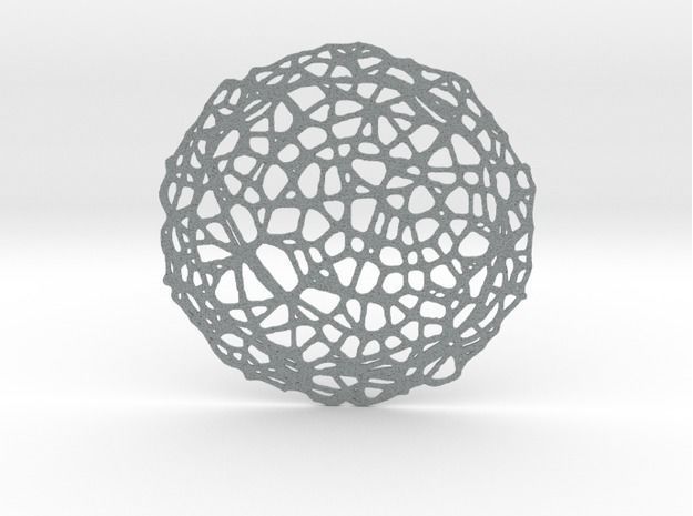 Drink coaster - Voronoi No V 3D print model_5