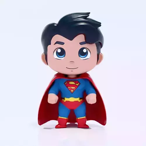 Mini Superman 3D Print Ready