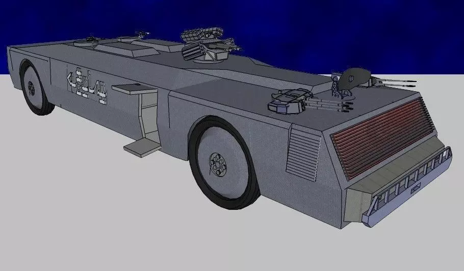 CV72BR2 military vehicle Free 3D print model