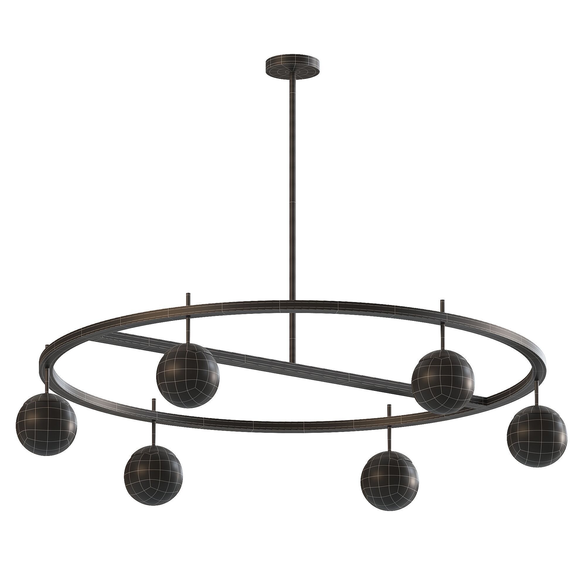 Alluria Pendant 3D model_2