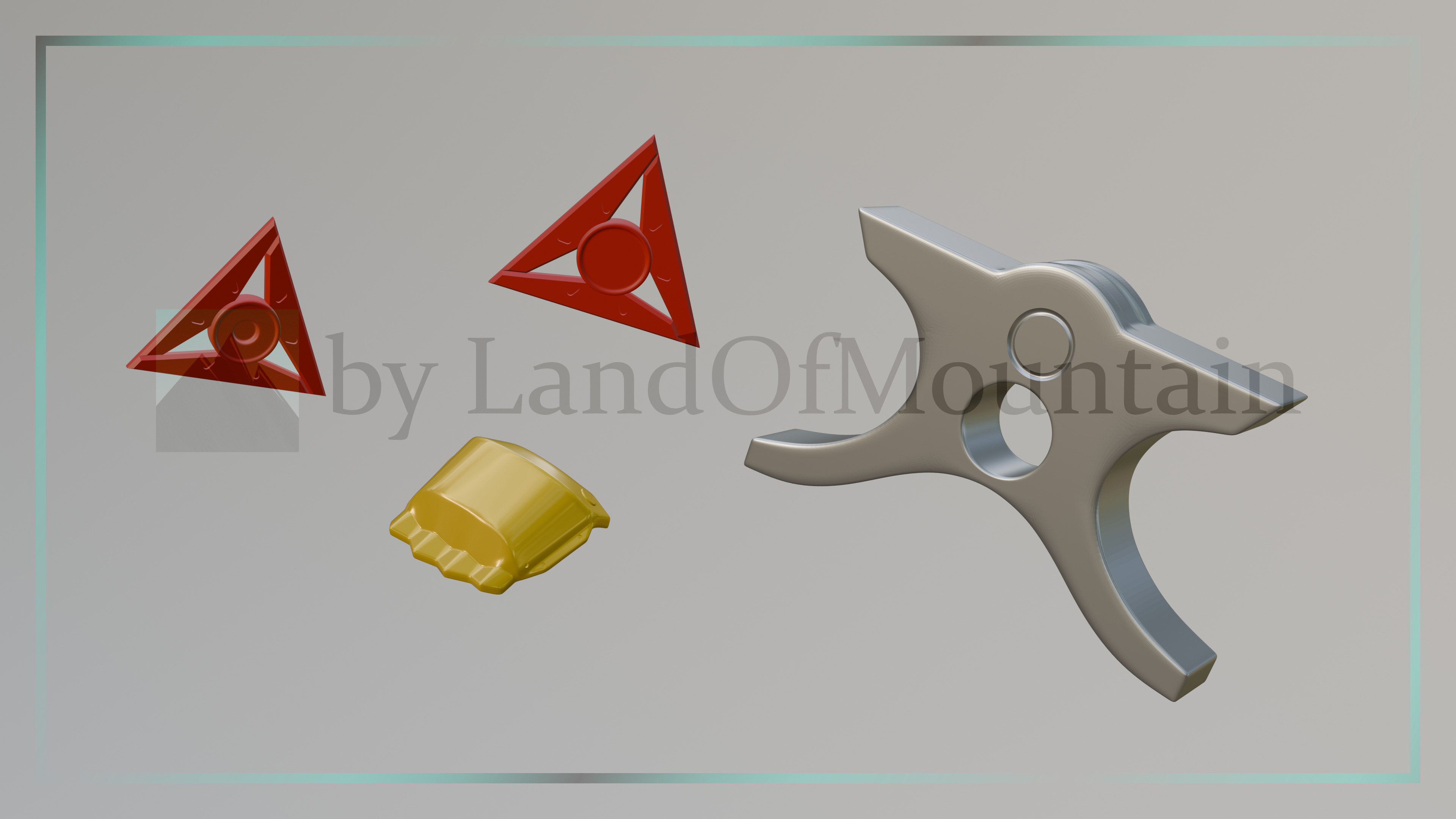 Zenless Zone Zero - Trigger Accessories 3D print model_5