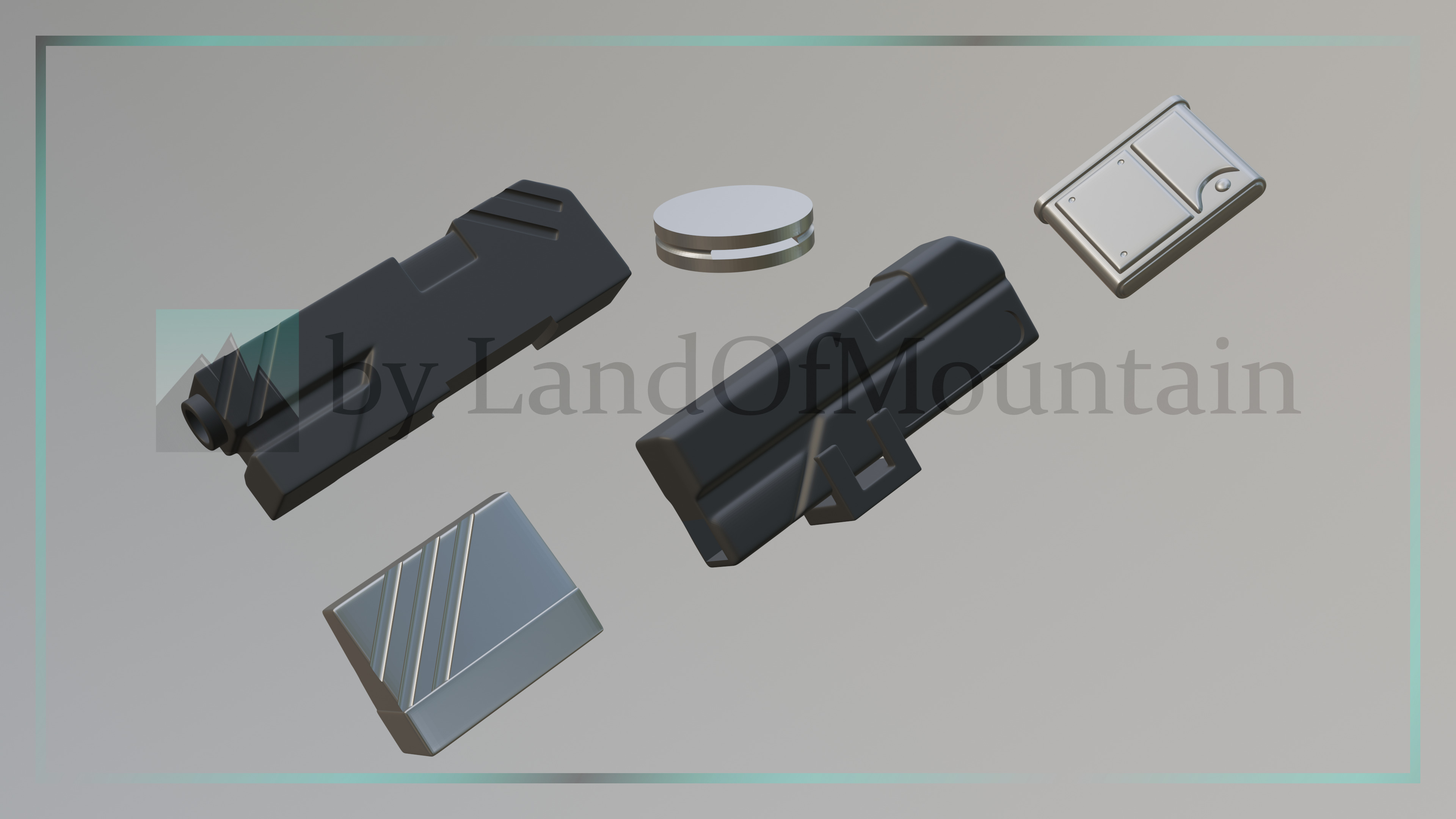 Zenless Zone Zero - Trigger Accessories 3D print model_4