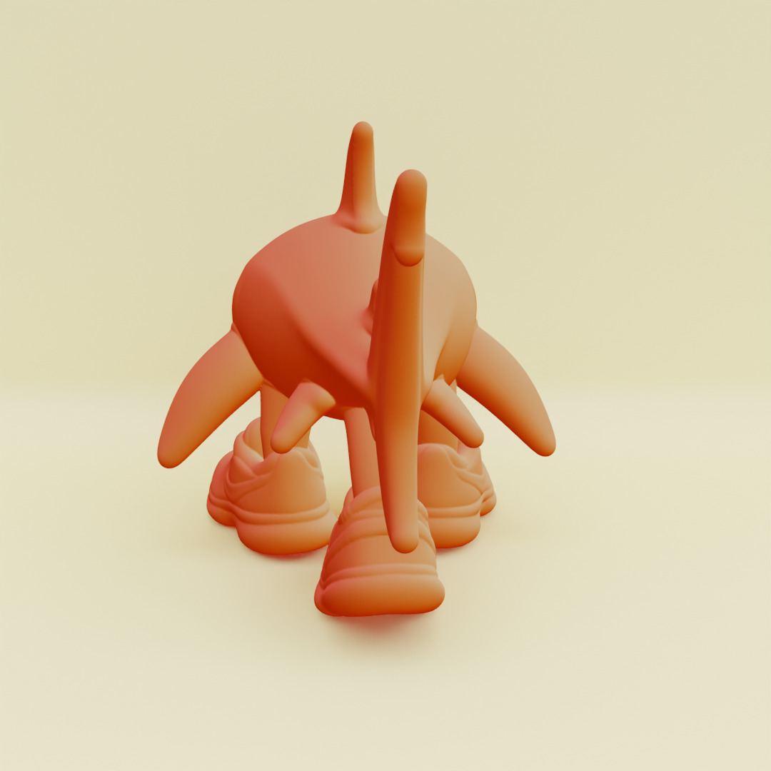 Tralalero Tralala Italian brainrot Printable 3D print model_16