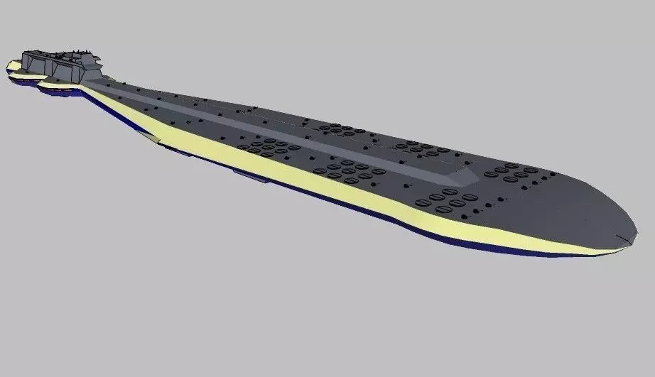 XBF Venera - Space fortress Mercury class Free 3D print model