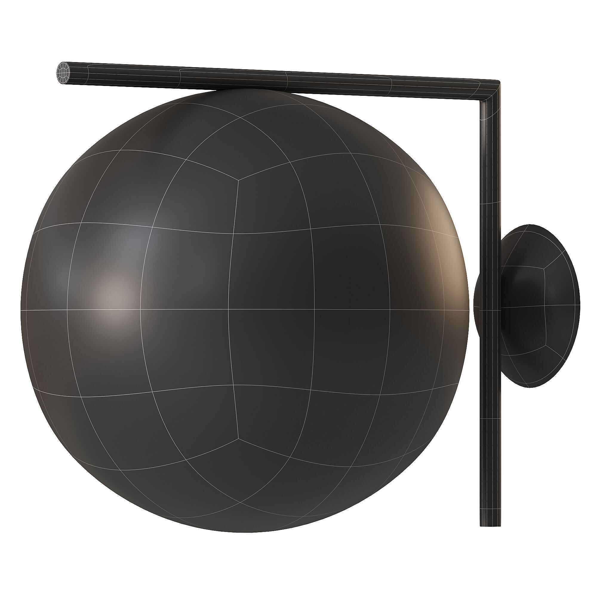 In Stock FLOS wall lamp 3D model_1