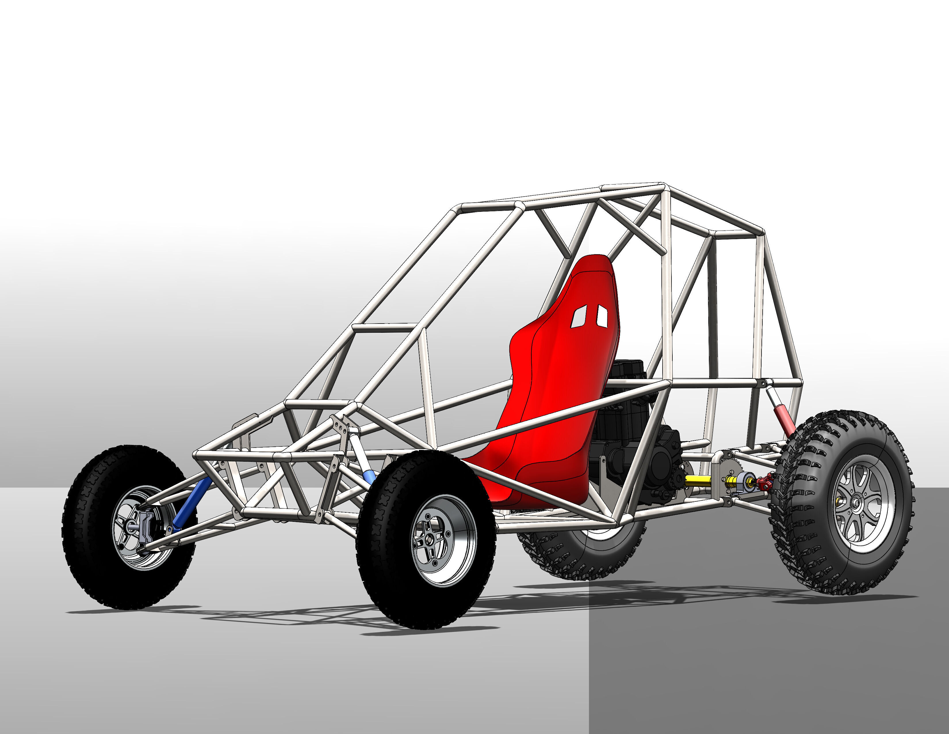 buggy 3D model_4