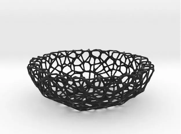 Bowl - Voronoi-Style No I 3D print model