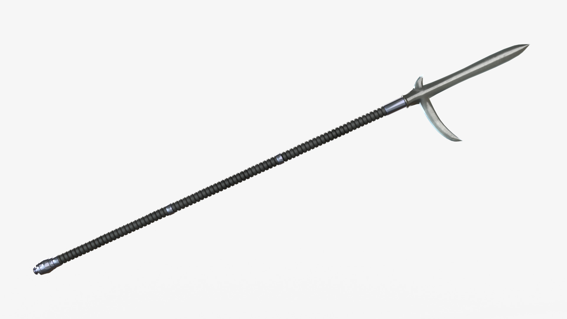 Japanese Spear Kata Kama Yari 4 colors 3D model_5