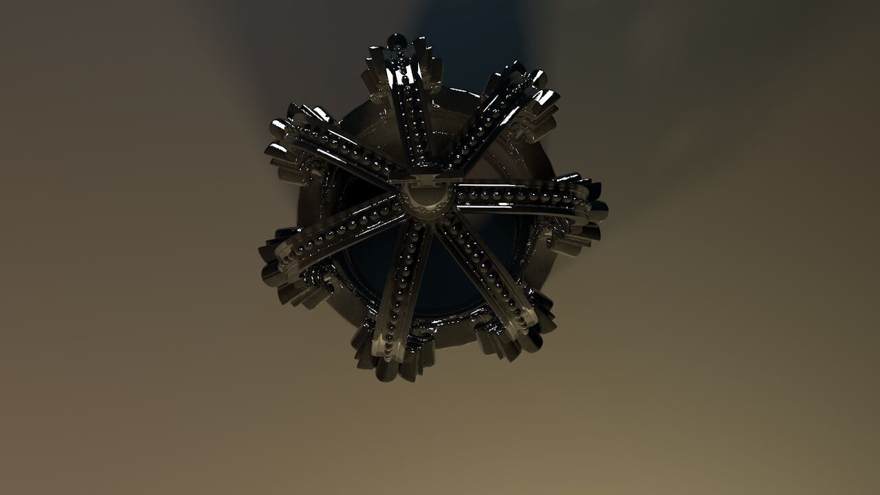 Angelique Crown 3D print model_10