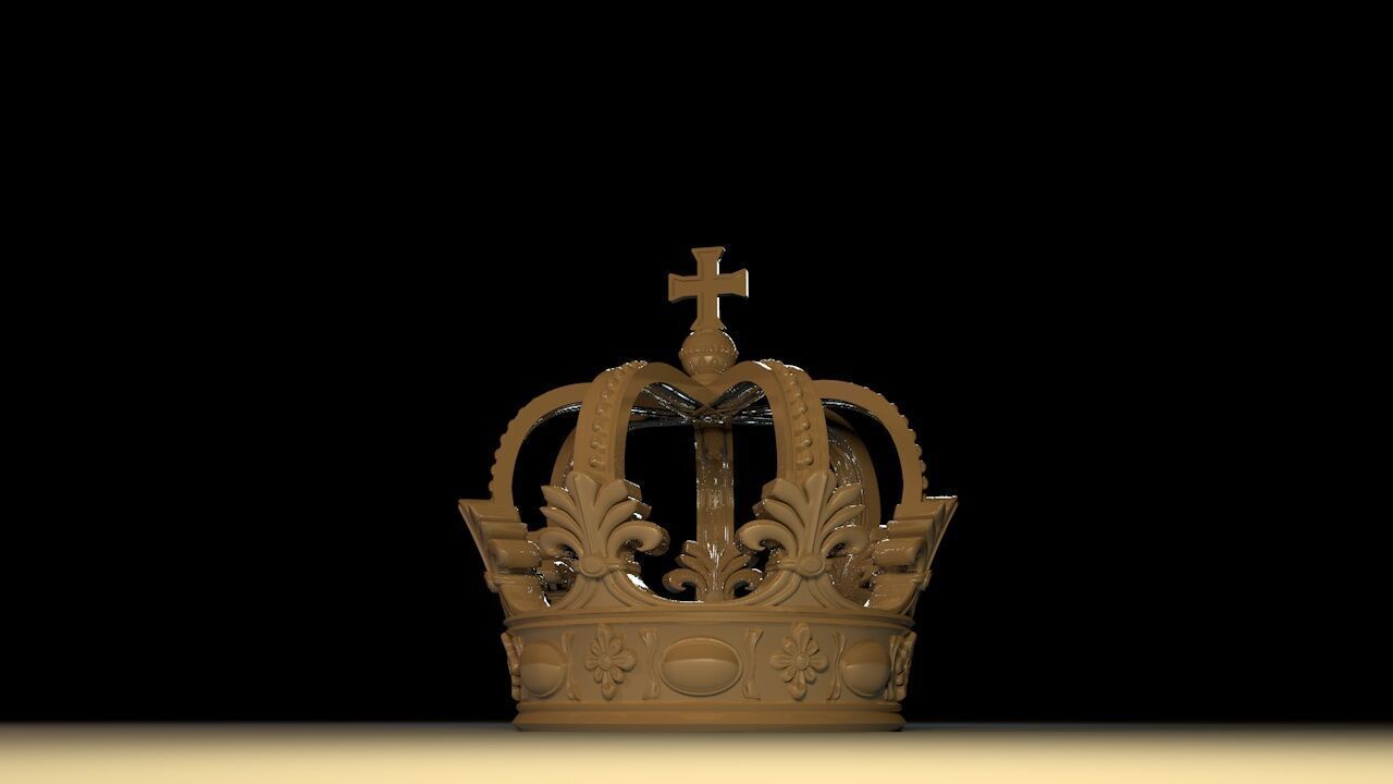 Angelique Crown 3D print model_5