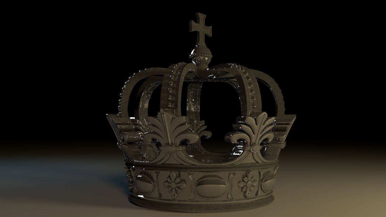 Angelique Crown 3D print model_9
