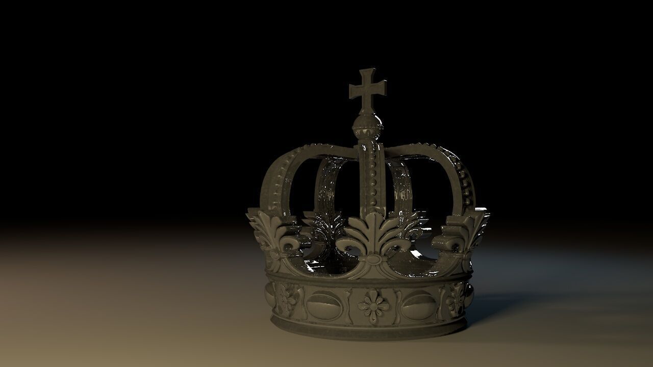 Angelique Crown 3D print model_8