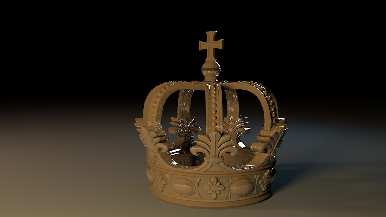 Angelique Crown 3D print model_3
