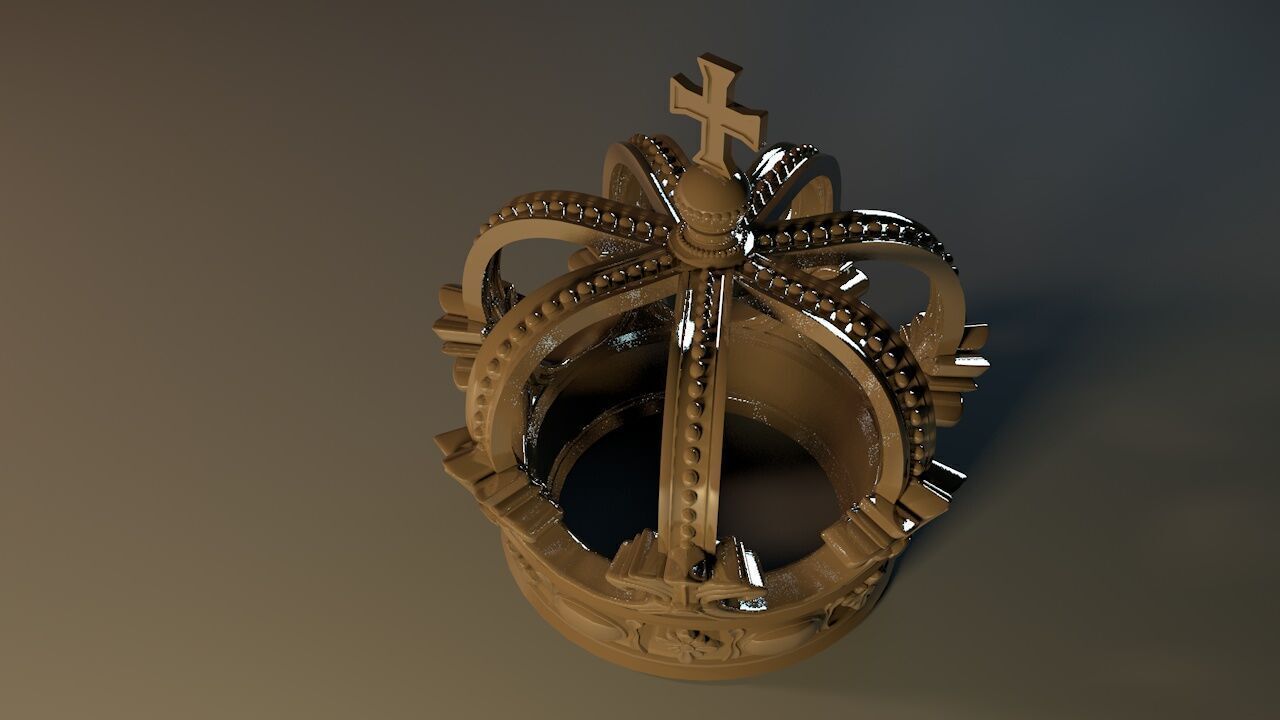 Angelique Crown 3D print model_4