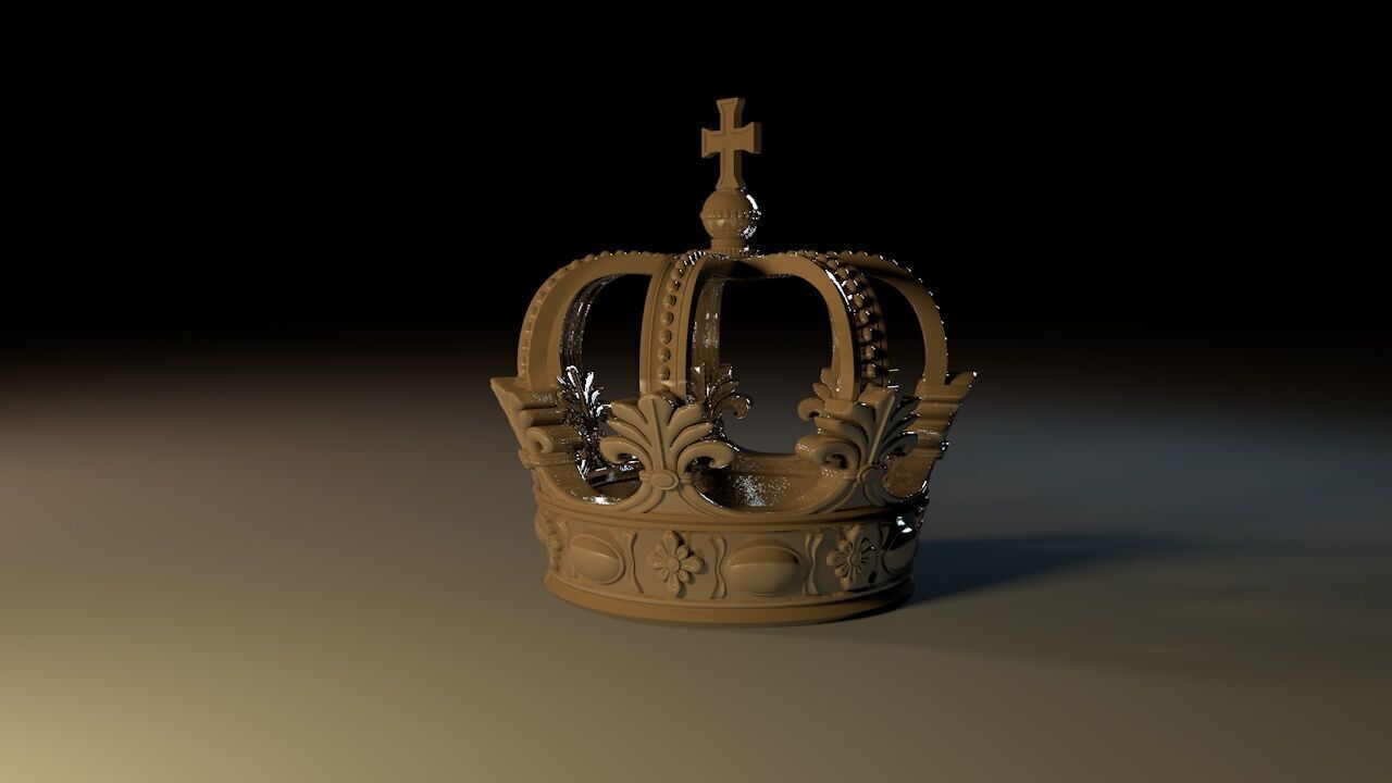 Angelique Crown 3D print model_1