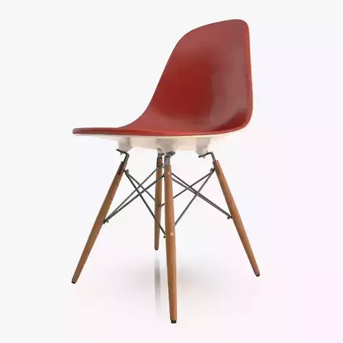 Eames DSW Chair Free 3D model