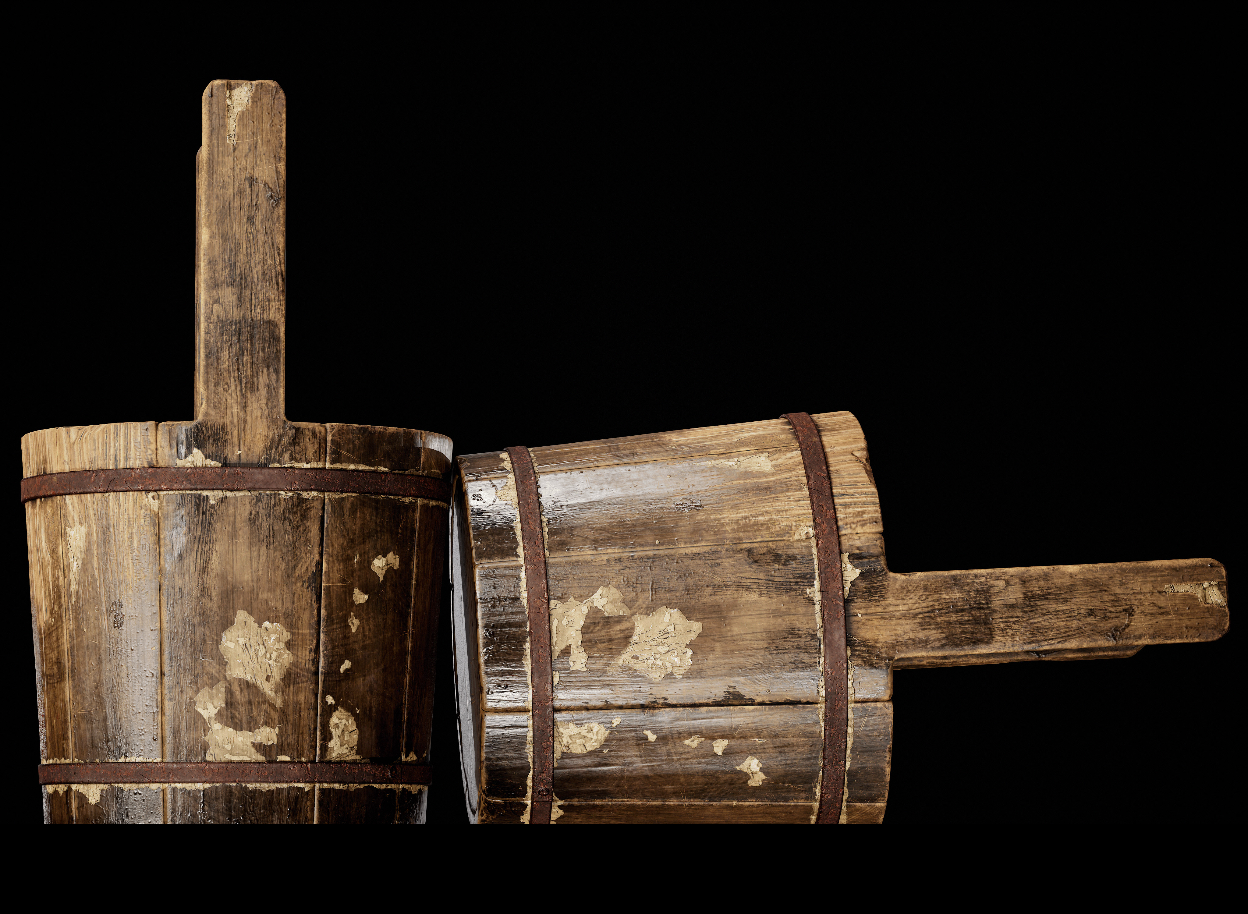 Nanite Bucket Low-poly 3D model_16