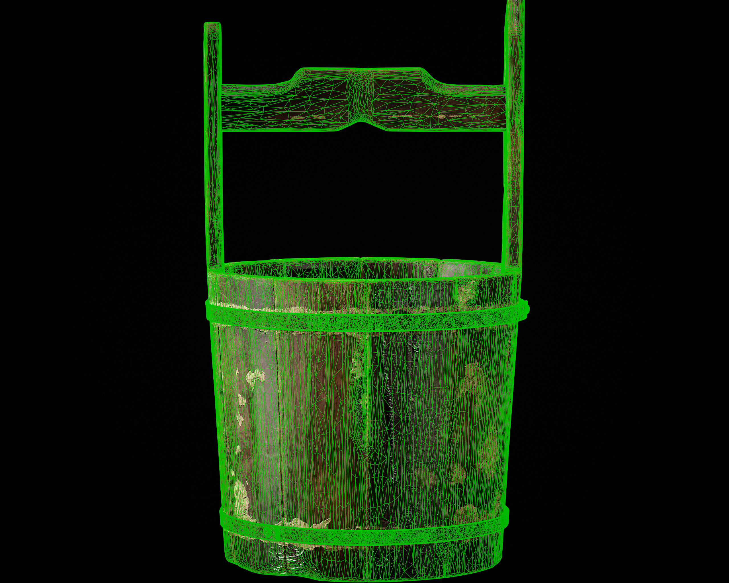 Nanite Bucket Low-poly 3D model_20
