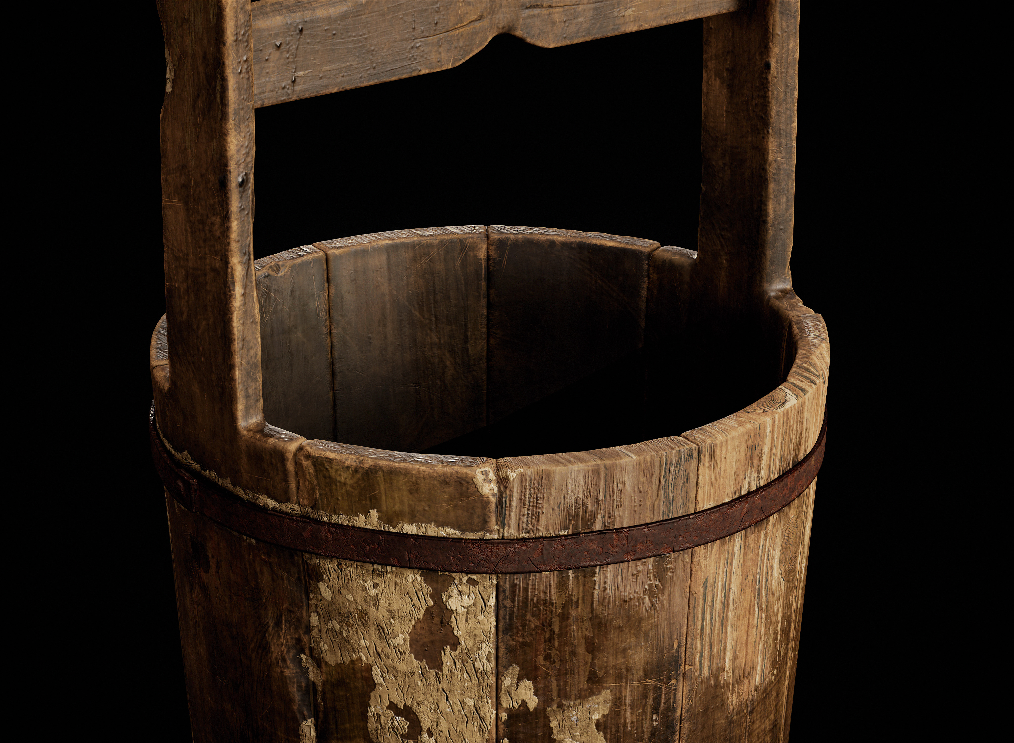 Nanite Bucket Low-poly 3D model_4
