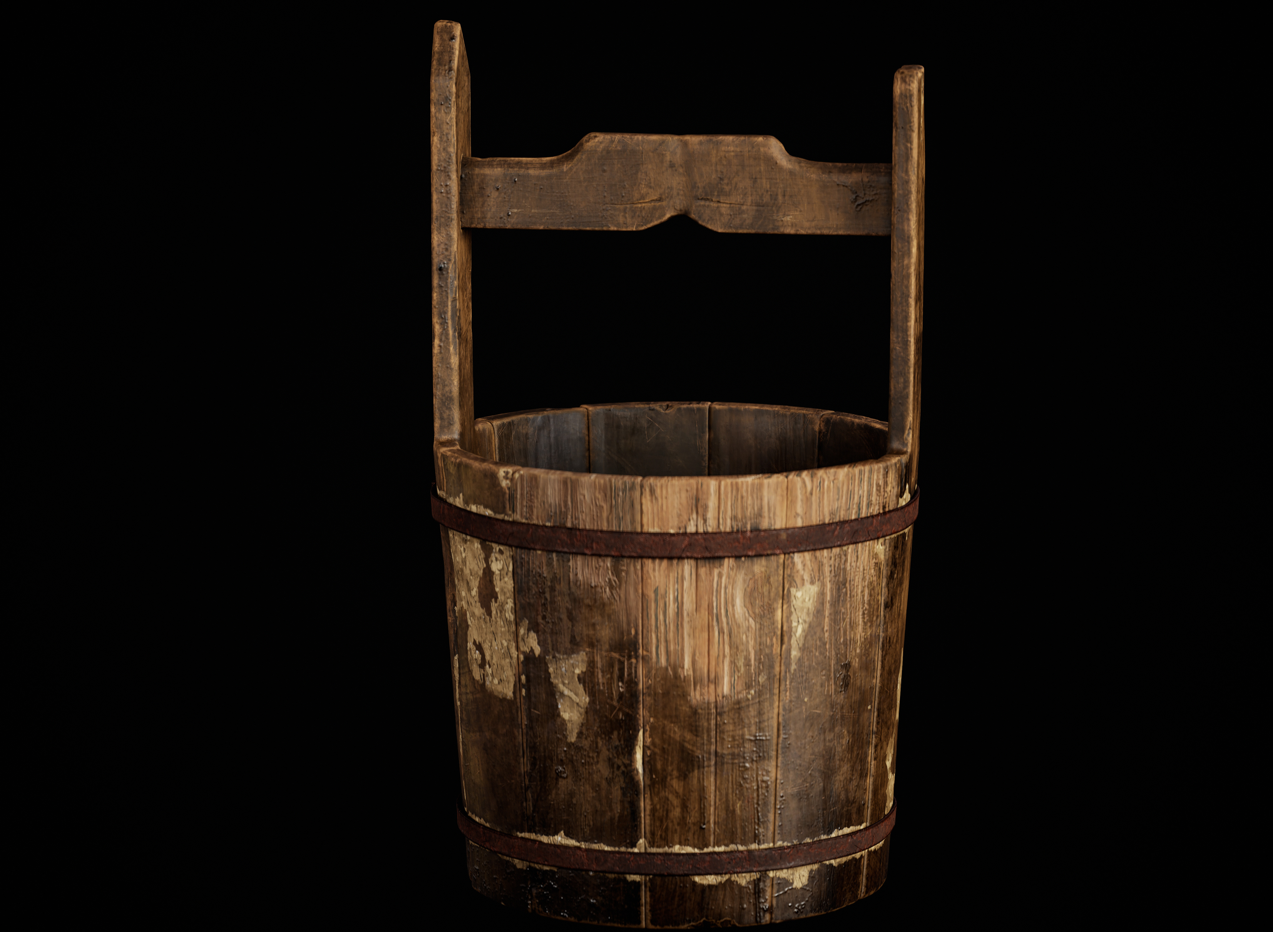 Nanite Bucket Low-poly 3D model_2