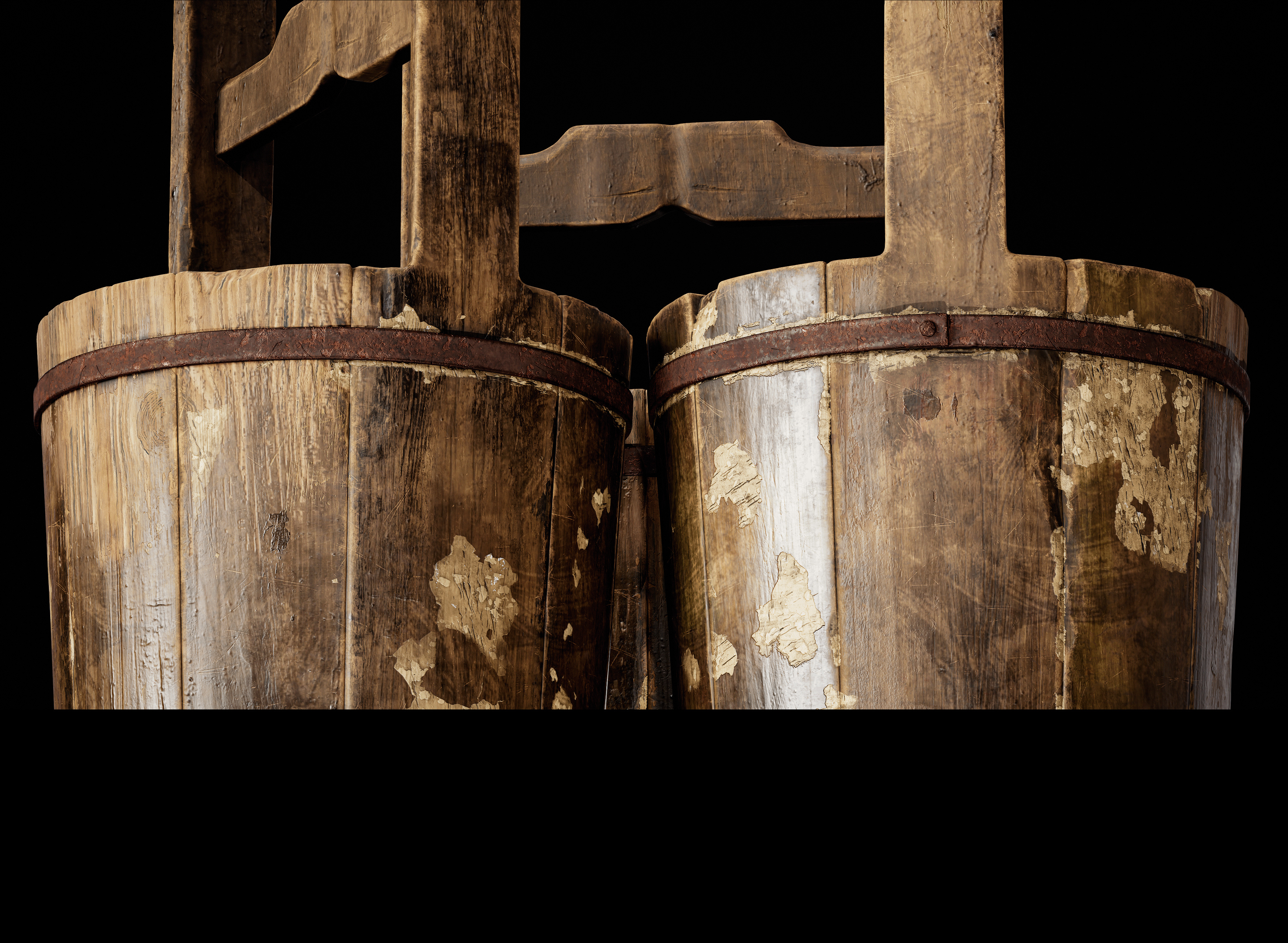 Nanite Bucket Low-poly 3D model_12