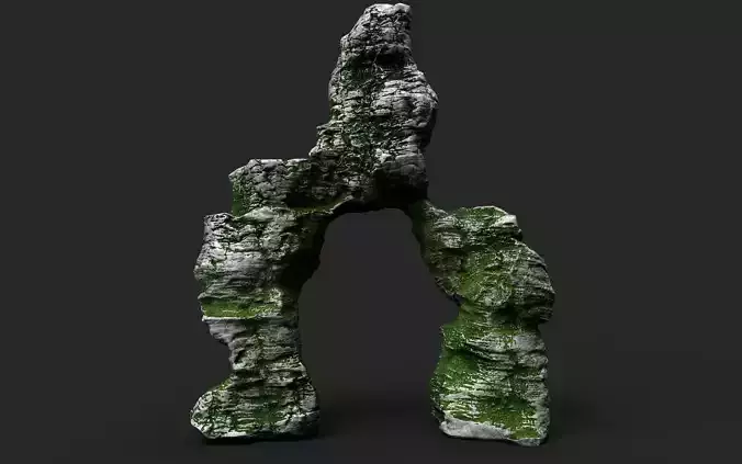 Mossy Cliff Rock 23-4