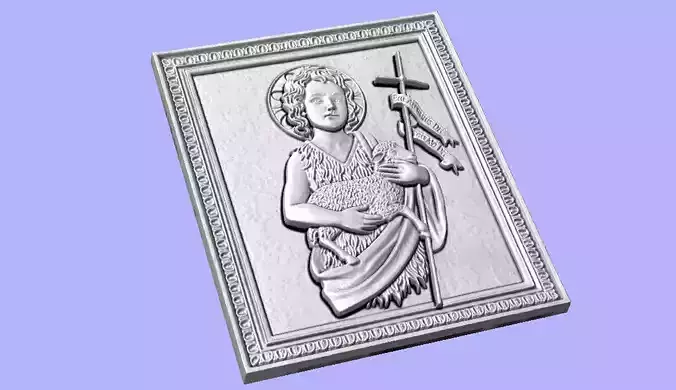 SAO JOAO SAINT JOHN BAS RELIEF